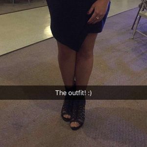 Size 8 Nasty Gal black heels